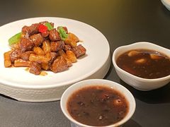 香煎年糕牛籽粒-奇芳阁·百年清真南京菜(夫子庙店)