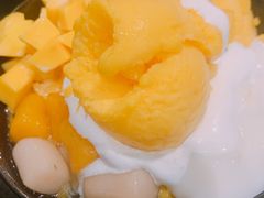 雪盖芒果冰沙-鲜芋仙(南开大悦城店)