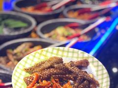 凉拌鱼皮-杨排风自助餐厅(华贸店)