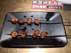 烤猪颈肉-烤匠麻辣烤鱼(环球中心店)