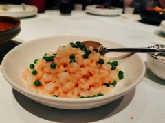 手剥河虾仁小豌豆-玫瑰厅上海菜(兴国路店)