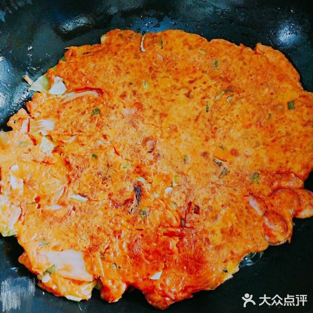 自制泡菜饼
