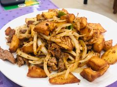 馕丁炒肉-新疆巴州金丝特餐厅(大钟寺店)