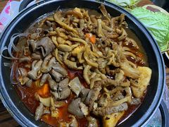 -老红桥炸灌肠牛肚锅烧烤(定福庄店)