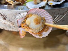 油泼扇贝-桔子海鲜烧烤大排档(金沙滩店)