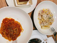 黑松露奶油蘑菇培根意面-麦田工坊(月湖店)
