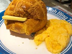 旺角菠萝油拼炒蛋-敏华冰厅(天河城店)