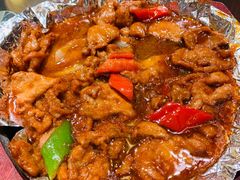 -东来菜馆•手抓海鲜家常菜•海鲜锅贴(鸽子窝店)