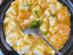 蟹粉虾仁豆腐-玖鲜小笼(中山广场店)