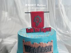 -卡比儿童蛋糕·心意定制·低脂零卡糖动物奶油FancyBALLOON(滨海店)