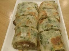 葱饼卷牛肉-台北楚楚园馅饼粥(虹桥南丰城店)