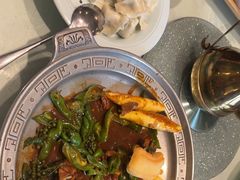 -海派美食·家宴海鲜青岛菜·石锅鲽鱼头(东方城店)