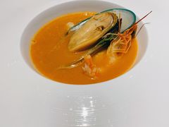 马赛海鲜汤bouillabaisse-橘洲1910花园江景西餐厅