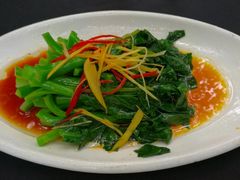 白灼芥兰-新竹里馆·花园餐厅(兴苑路店)