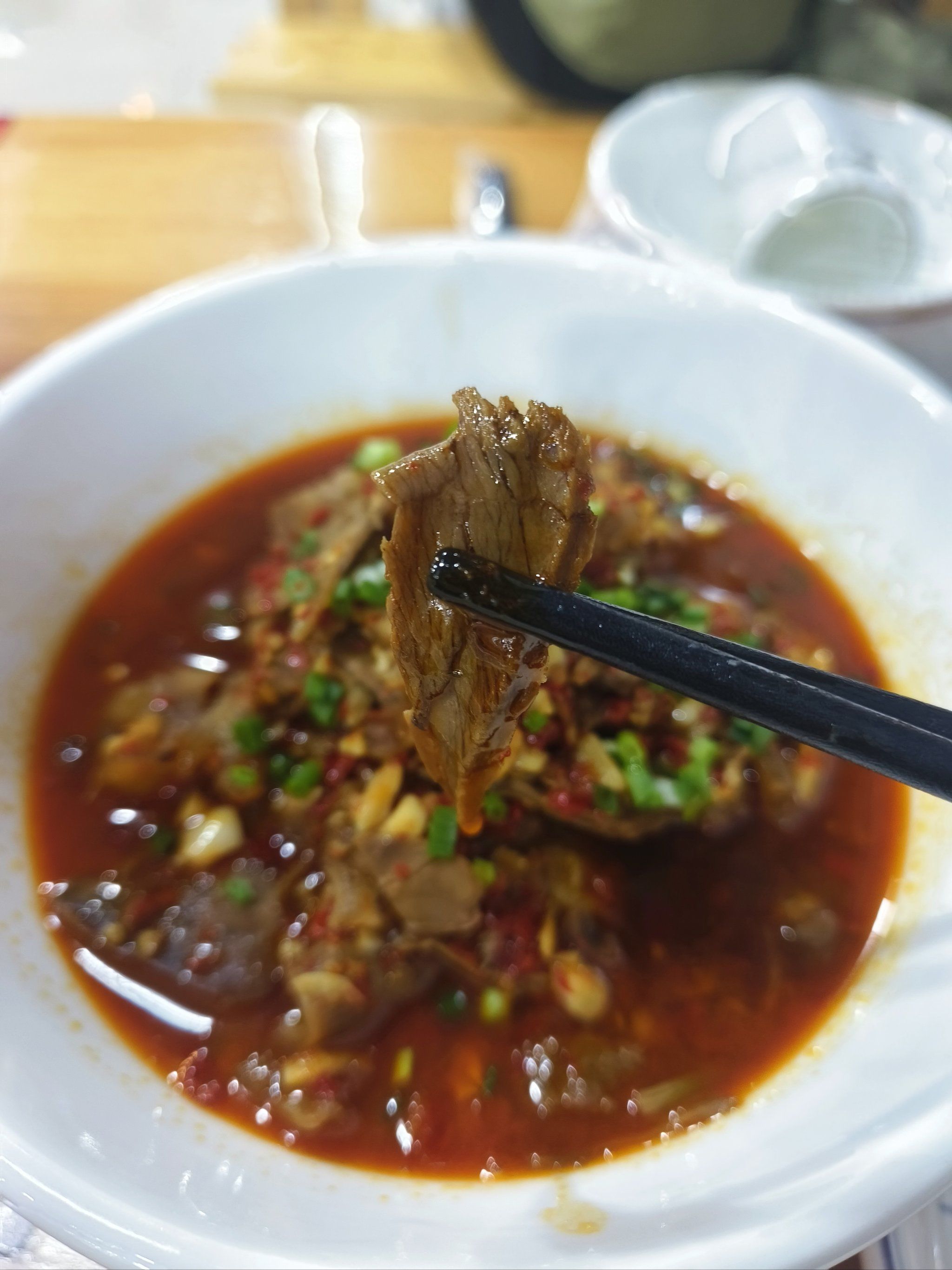 大刀牛肉炒得刚刚好