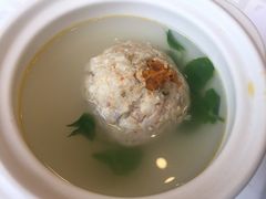 蟹粉狮子头-怡园饭店-餐厅(四望亭店)