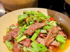 小炒黄牛肉-廖川菜(太阳宫店)