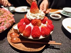 草莓雪冰-五马集·海鲜·温州大牌档(黑金冠五马街十字路口店)