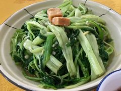 椒丝腐乳炒通心菜-正宗鸡饭粤香酒家(朱村店)
