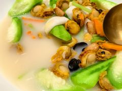 珍珠贝丝瓜汤-顺德渔村(华侨城店)