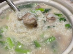 干贝春菜排骨粥-潮人姐妹轩(海宁路店)