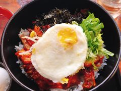 泡菜五花肉拌饭-米屋石锅拌饭(师大店)