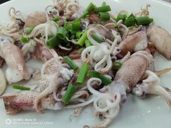 白灼鱿鱼-滑记海鲜饭店·老字号(海鲜街店)