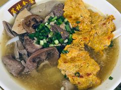 蟹黄膏禾虫牛舌汤米粉-荔林食店(西华路店)
