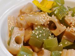 炝拌藕丁莴笋-南拳十三姨·潮汕砂锅粥·粤菜(西单大悦城店)