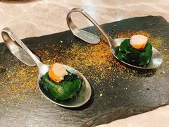 菠菜龙虾球-雷泰泰台式胡椒虾(滨江金铂湾店)