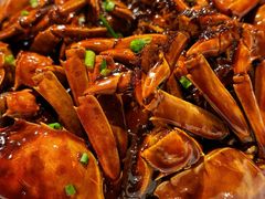 毛蟹炒年糕-金枝玉叶上海人家食府(三里河店)