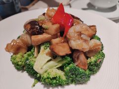 虾球西兰花-港丽餐厅(来福士店)