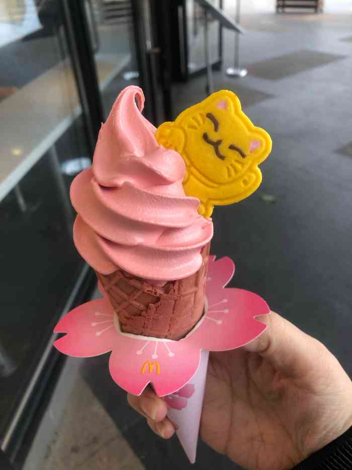 麦当劳(翠微百货龙德广场店)-"喜欢他就的甜筒和麦旋风超级爱麦当劳有