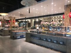 自助取餐区-皇家园林酒店