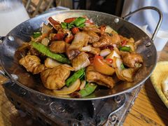 干锅肥肠-兰婆婆餐厅淳安菜