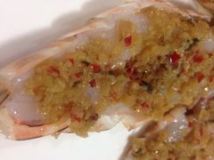 蒜蓉蒸九节虾-郑厨私房菜
