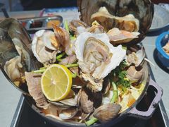 海鲜贝壳火锅大锅-济扶岛韩国海鲜汤제부도 해물탕(望京店)