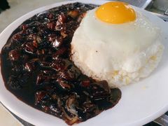 炸酱拌饭-海花锅盖烧烤店(怡馨家园店)