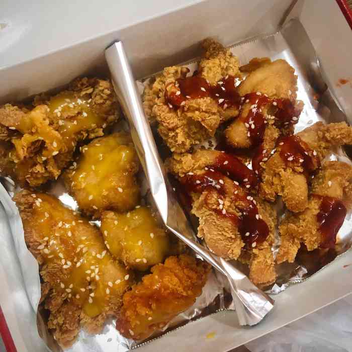 efcmini韩国炸鸡(永中店)-"看到开了一家新店,就点个外卖试试炸鸡的.