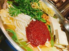 部队火锅-富乐满韩国正宗炸鸡韩国料理(虹泉路店)