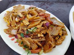 炒烤冷面-北大学一食堂