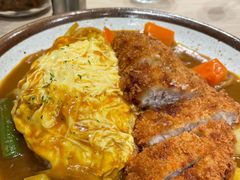 炸猪排咖喱蛋包饭-CoCo壱番屋