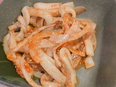泰式烤鱿鱼-新石器烤肉(百联川沙店)