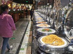 自助取餐区-九寸花汀海鲜烤肉自助(中东迪克店)