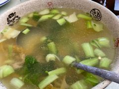 榨菜肉丝汤-蔡阿水羊肉店