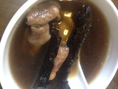 野生灵芝炖深海大鱼肚-郑厨私房菜
