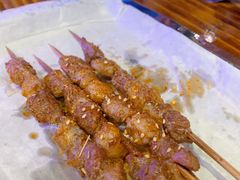羊肉串-马路牙子地桌烤肉(工体店)