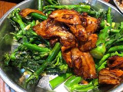 叉烧炒芥兰-农汤老店(顺联公园里店)
