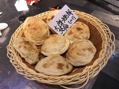 烧饼-老妈疙瘩汤·平价海鲜专门店·老威海菜(渔港路店)