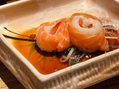 三文鱼荔枝甜虾卷-筱田の食堂·izakaya(淮海中路店)